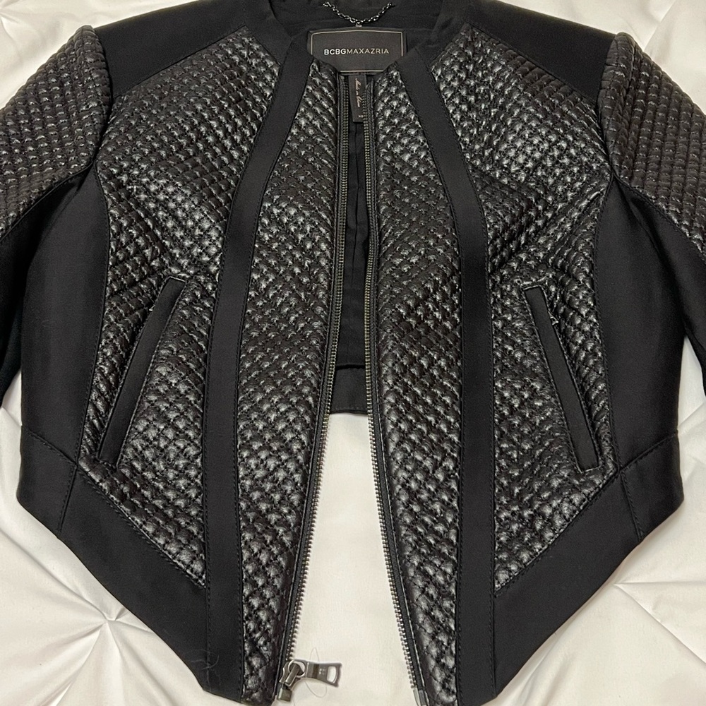 BCBGMAXAZRIA mini jacket